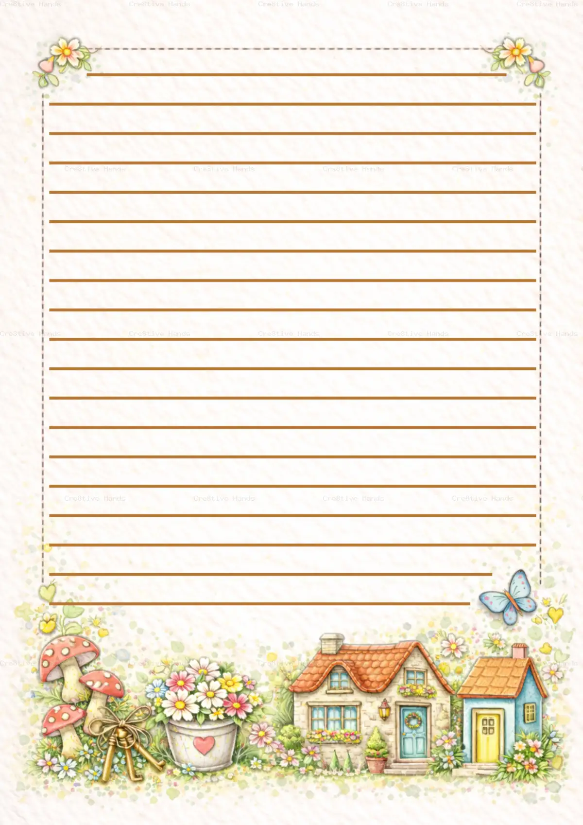 Houses and Flowers — Preview